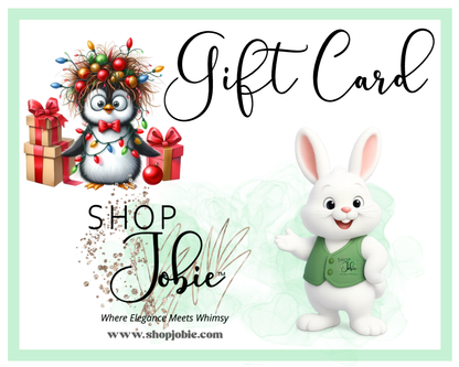 ShopJobie.com GIFT CARDS!