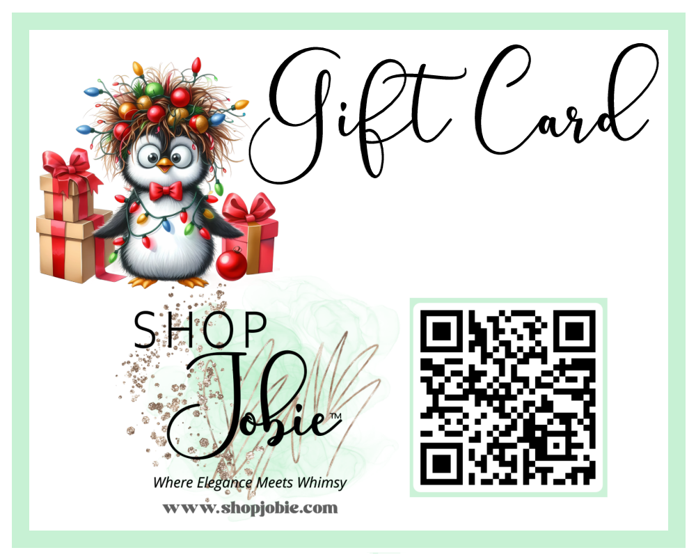 SHOP JOBIE GIFT CARDS!