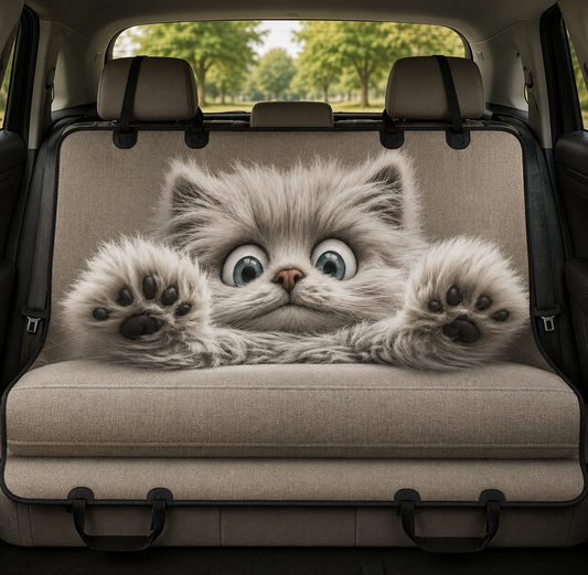 Custom Quilted Pet Seat Cover