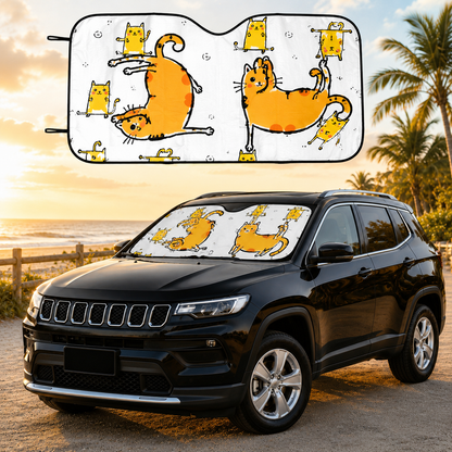 Foldable Car Windshield Sun Shades