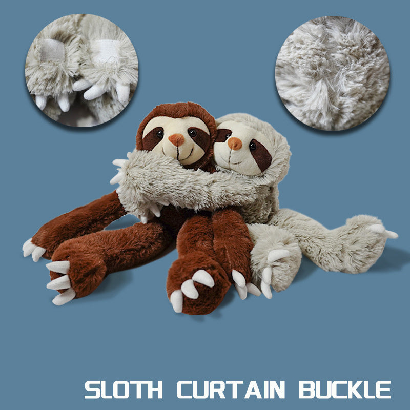 Sloth Plush Doll - Toy or Curtain Tieback or Both?