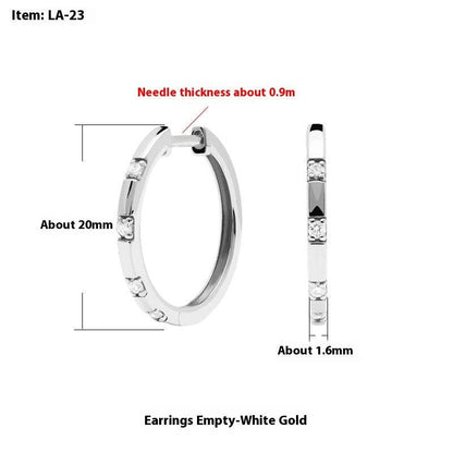 925 Sterling Silver Hoop Earrings - Shop Jobie