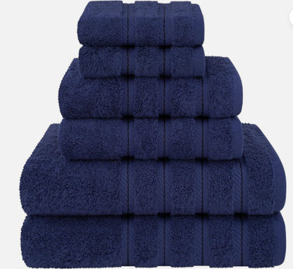 Absorbent Cotton Bath Towel Set