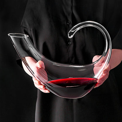 Pouring Crystal Glass Wine Separator