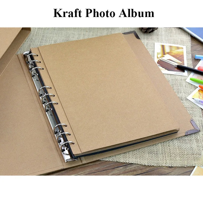 30 Pages Blank/Loose-Leaf Photo Album