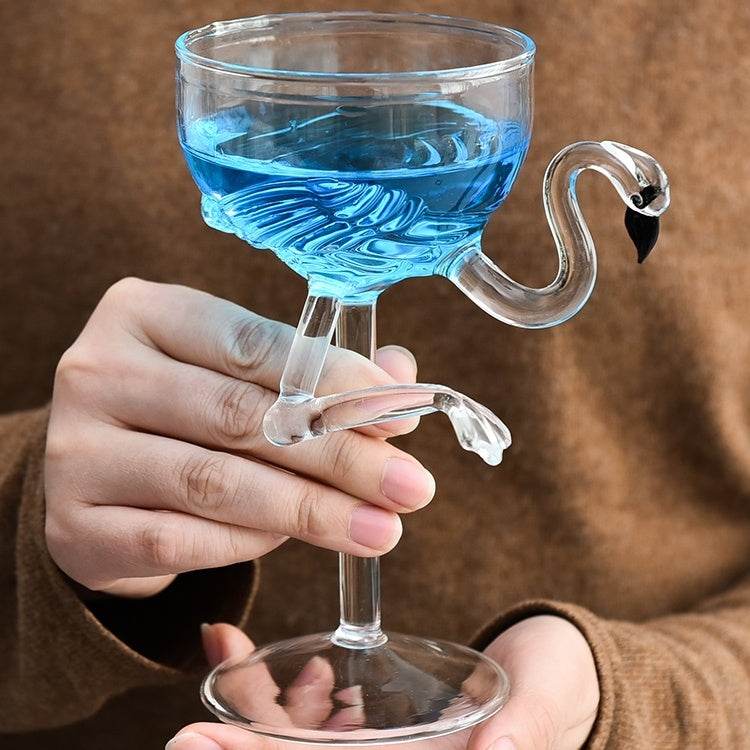 Flamingo Cocktail Glass - Shop Jobie