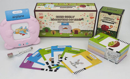 224pc Smart Language Learning Cards