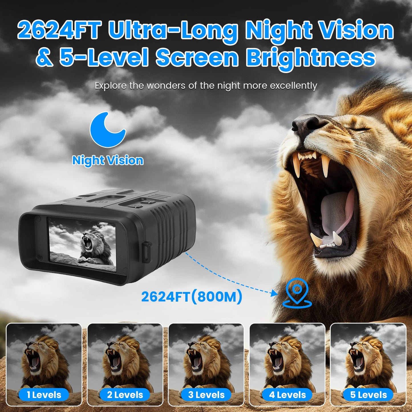 4K Night Vision Goggles