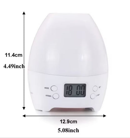 Aromatherapy Diffuser w/Alarm Clock