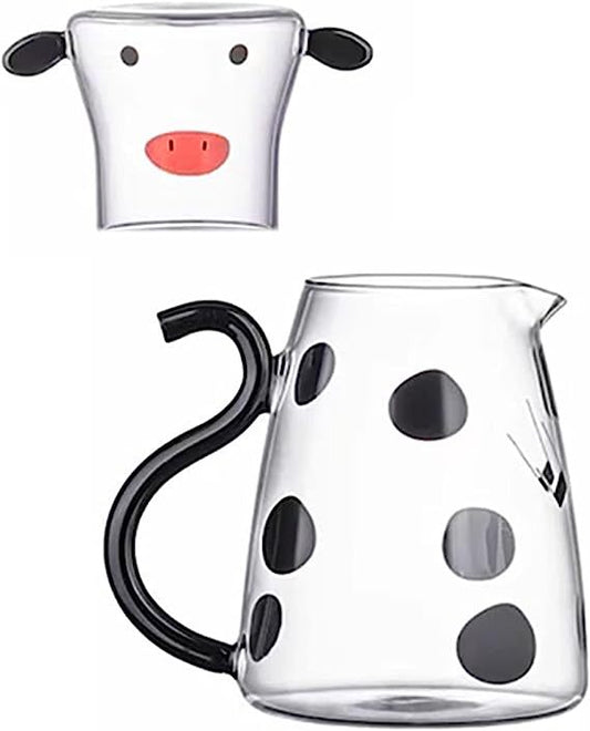 Cow Carafe Pitcher