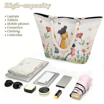 Hemp Rope Tote Bag - Shop Jobie