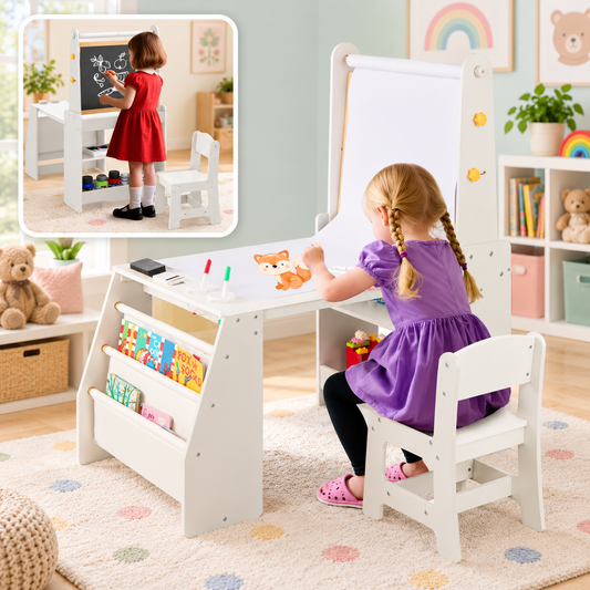 Kids Creative Corner Table & Chair Set