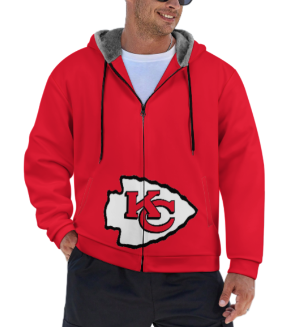 Double Layer Fleece Zippered Hoodies