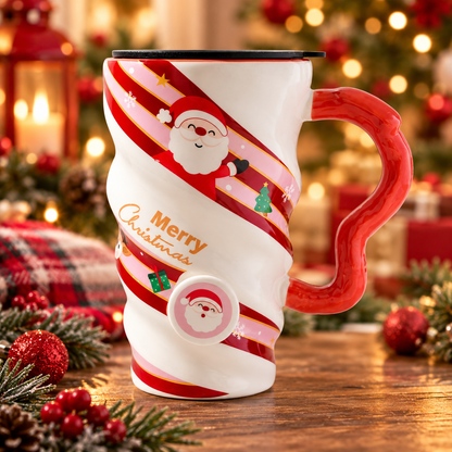 15oz Ceramic Christmas Mugs