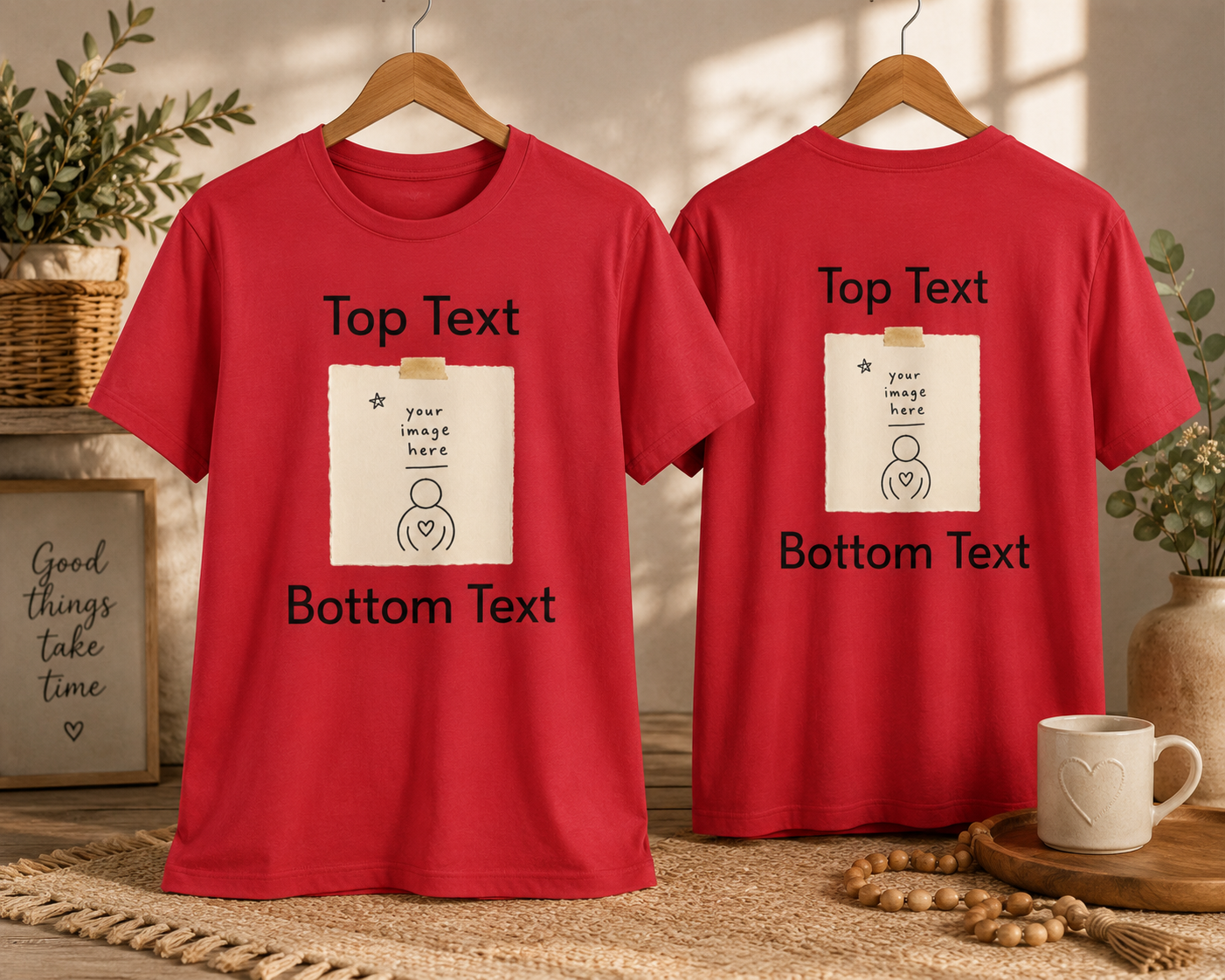 Comfy 60/40 Cotton-Poly Blend T-Shirts