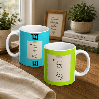 Ceramic Mugs 2pc