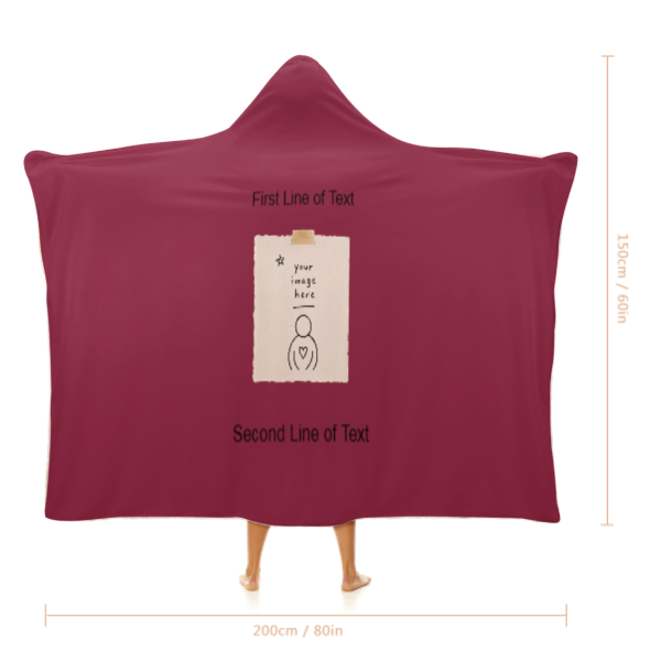 Cozie Hugs 50x60 Hooded Blankets