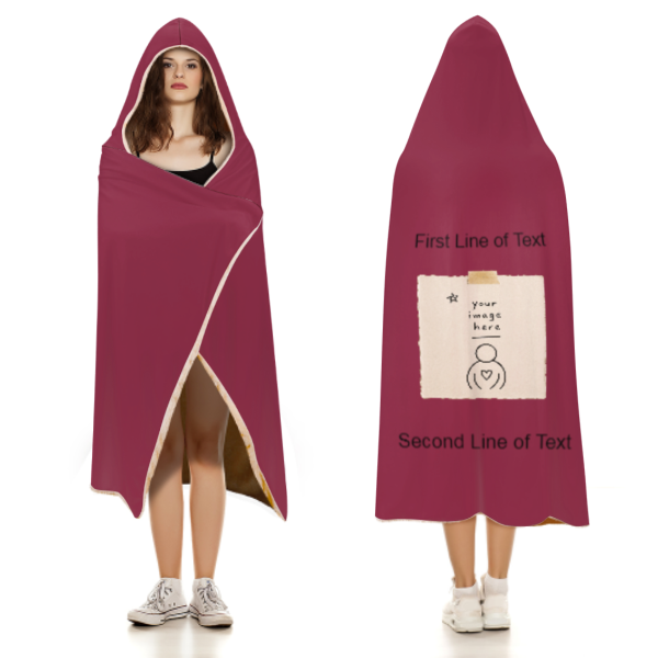 Cozie Hugs 50x60 Hooded Blankets