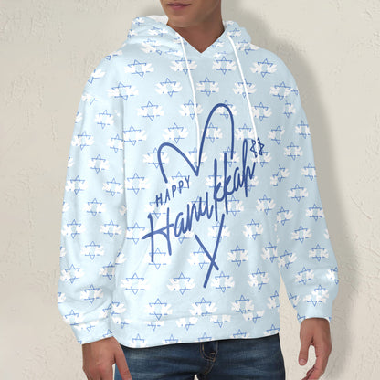 Happy Hanukkah Cozie Hug Hoodie