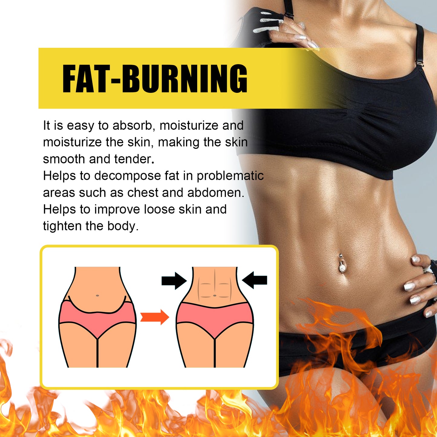 OUHOE Muscle Builder & Cellulite Burning Body Cream