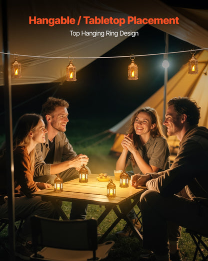 12pc LED Electric Flameless Lantern