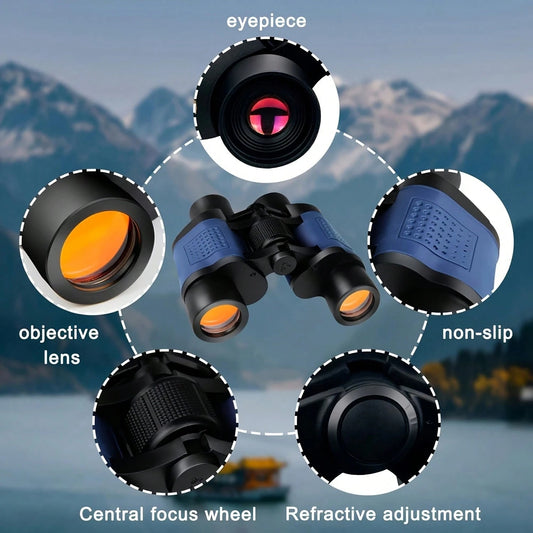 60x60 Binoculars - Tripod Ready!
