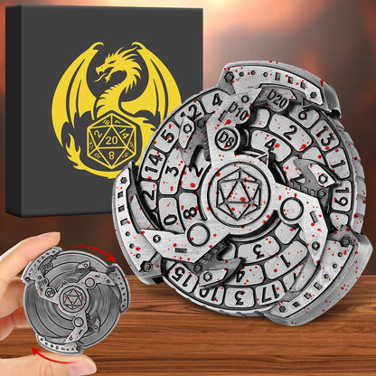 Wind And Fire Wheel DND Dice Wheel Gift Box Set