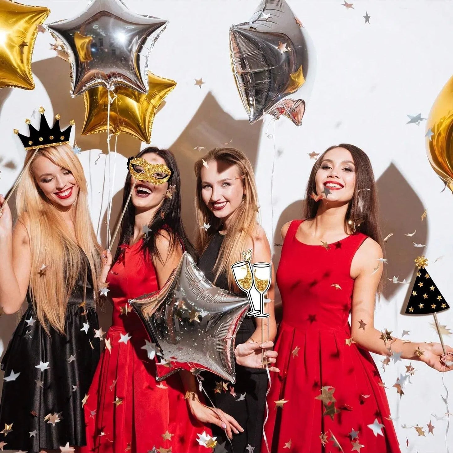 24pc  Party Props!  New Year - Graduation - Bridal & More!