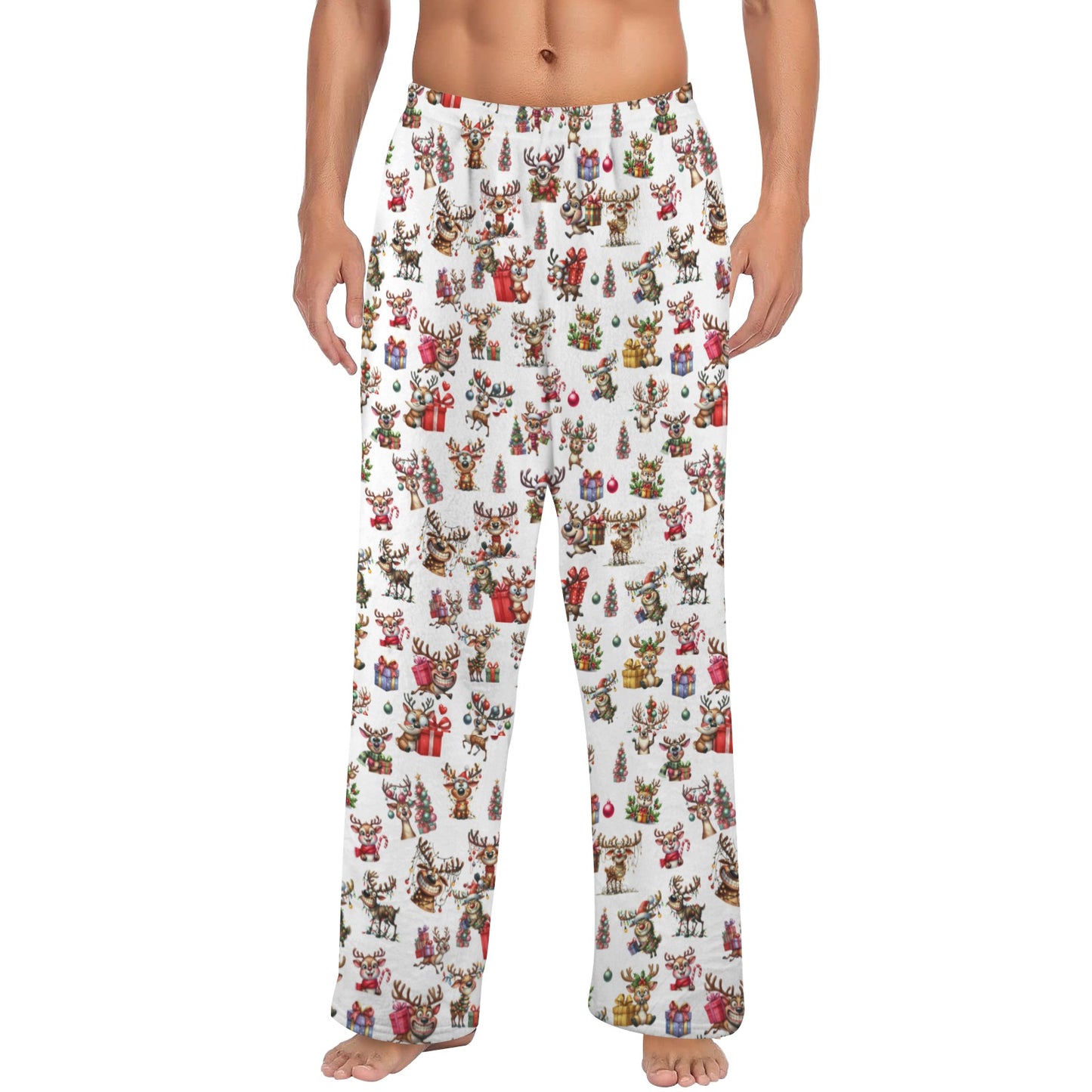 Cozie Hug Pajama Bottom  - Reindeer