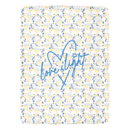Happy Hanukkah Cozie Hug Blanket