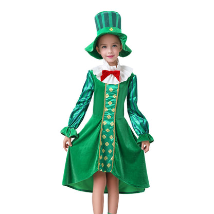 Kiddos St Patrick's Day Irish Cosplay Costume