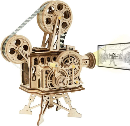 3D Wooden Puzzle Kits - Movie Projector 183pc