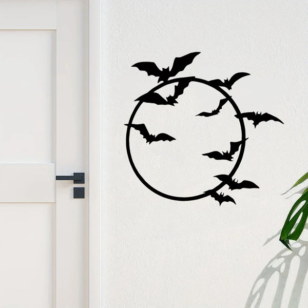 Silhouette - Gothic Bat Wall Art Decor