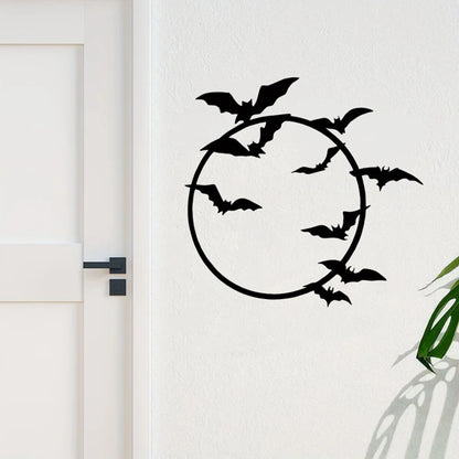 Silhouette - Gothic Bat Wall Art Decor