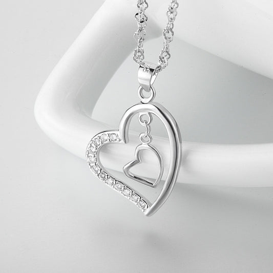 925S Loving Heart Pendant