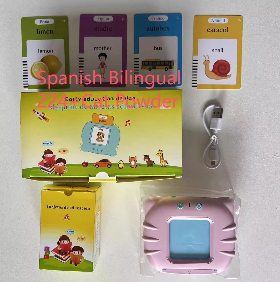 224pc Smart Language Learning Cards