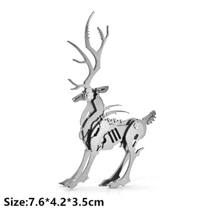 DIY Stainless Steel Golem - Art Model 3D Metal Puzzle