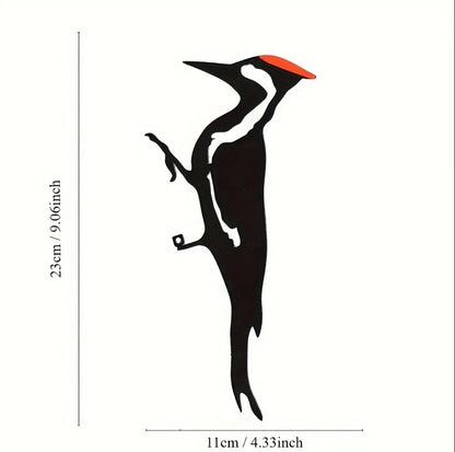 Silhouette - Metal Woodpecker Yard Art