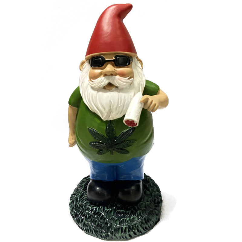 "Naughty" Elf Resin Tree Statues