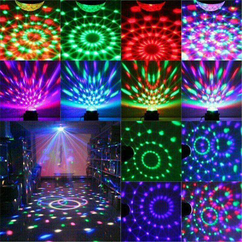 Sound Activated Disco Party Strobe LED DJ Ball