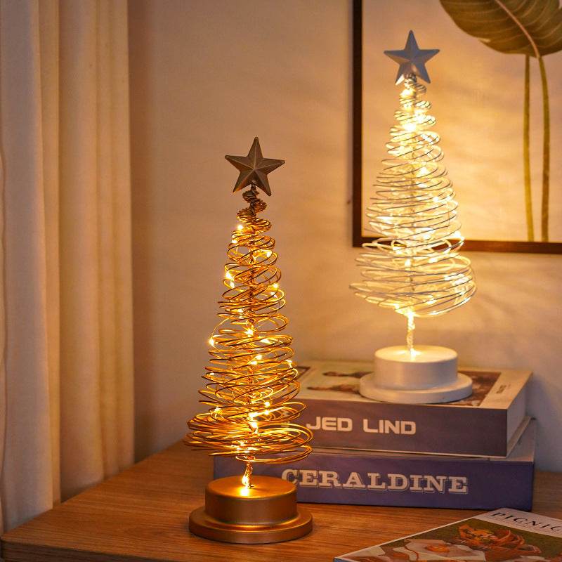 LED Christmas Tree Spiral Table Light - Shop Jobie