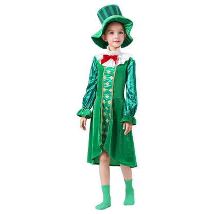 Kiddos St Patrick's Day Irish Cosplay Costume
