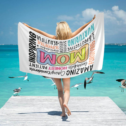 Mom's Day Beach Towel - Shop Jobie