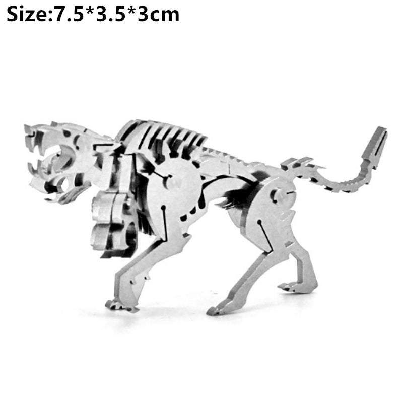 DIY Stainless Steel Golem - Art Model 3D Metal Puzzle