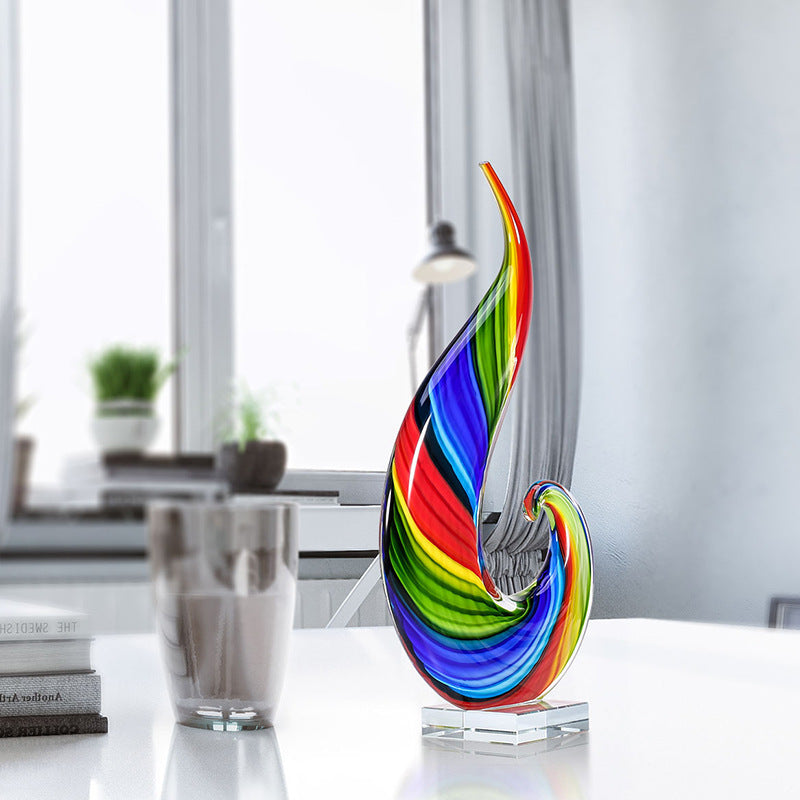 Rainbow Glass Decoration