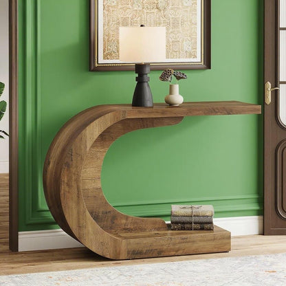 Wave-Inspired Console Table