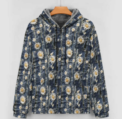 Double Layer Fleece Zippered Hoodies