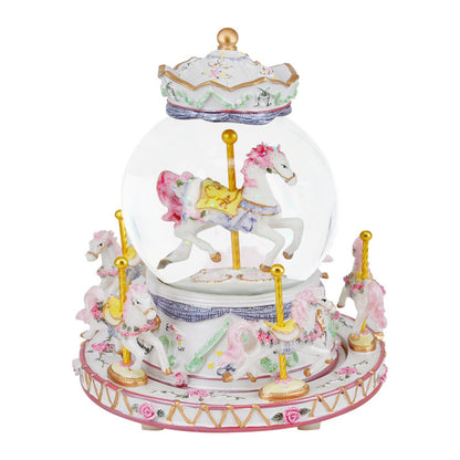 Carousel Crystal Music Box