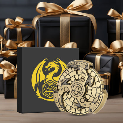 Wind And Fire Wheel DND Dice Wheel Gift Box Set