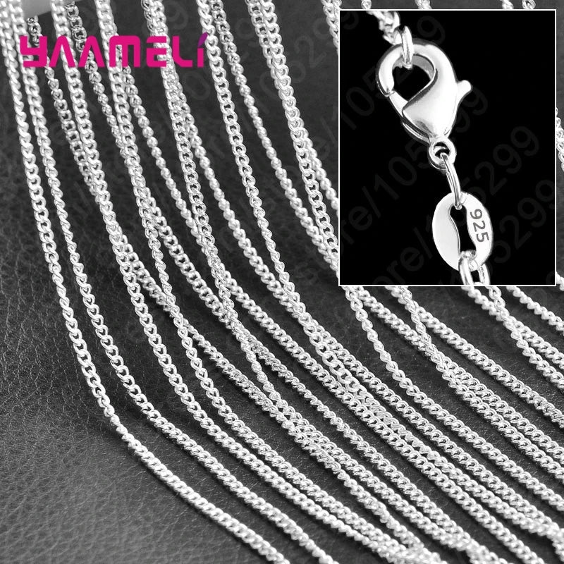 925 Sterling Silver Chains